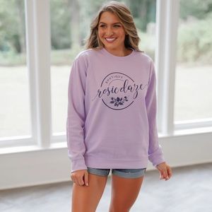 Rosie Daze Logo Sweatshirt- Orchard